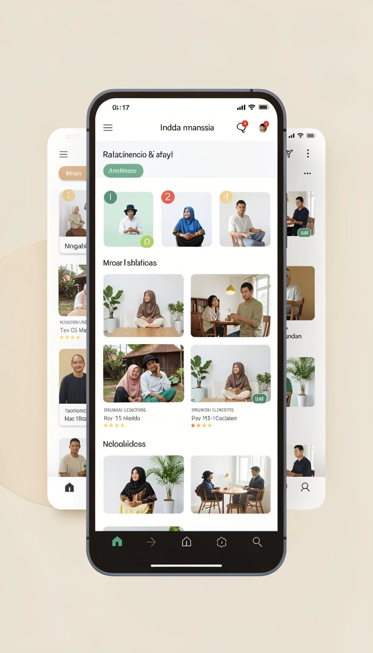 Tampilan utama aplikasi Review Aplikasi rp33 yang intuitif dan efisien.