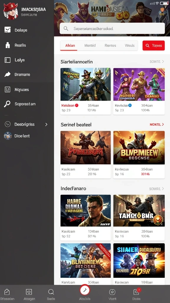 Tampilan utama aplikasi Review Aplikasi pprryy yang intuitif dan efisien.