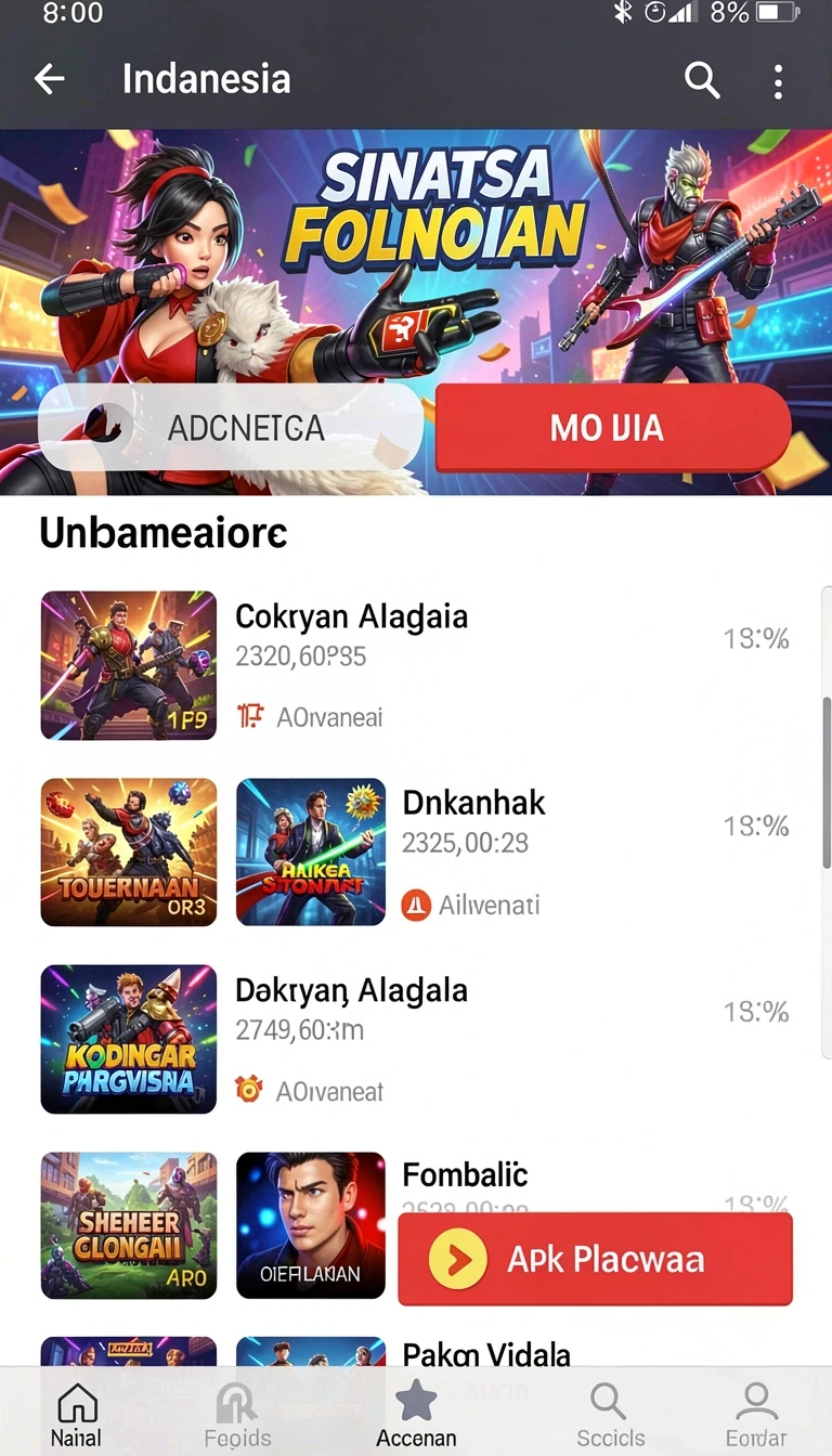 Tampilan utama aplikasi Review Aplikasi madu303 yang intuitif dan efisien.
