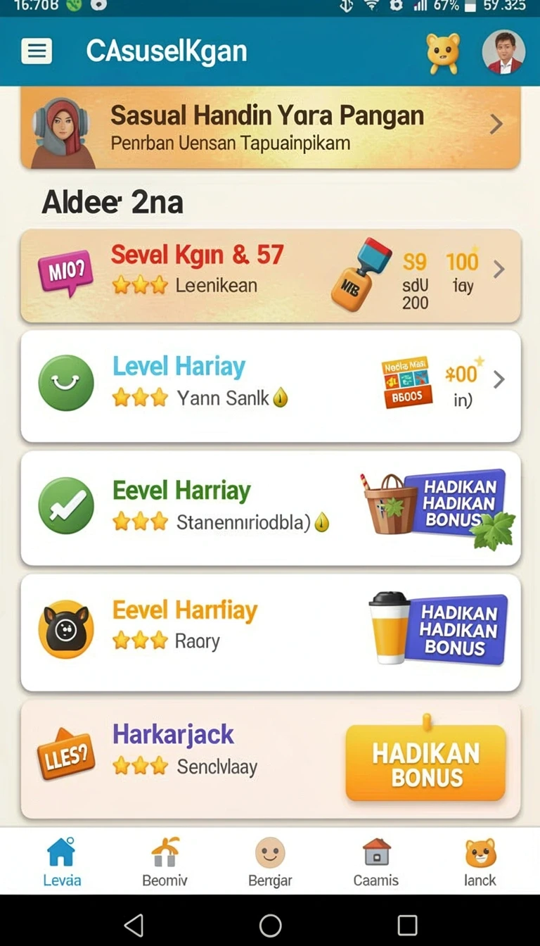 Tampilan utama aplikasi Review Aplikasi qq88asia yang intuitif dan efisien.